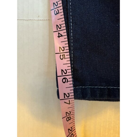 JNCO Men’s Dark Wash Denim Jeans XL Size 3 — Tribal Skull Graphic Y2K Streetwear - Picture 5 of 12